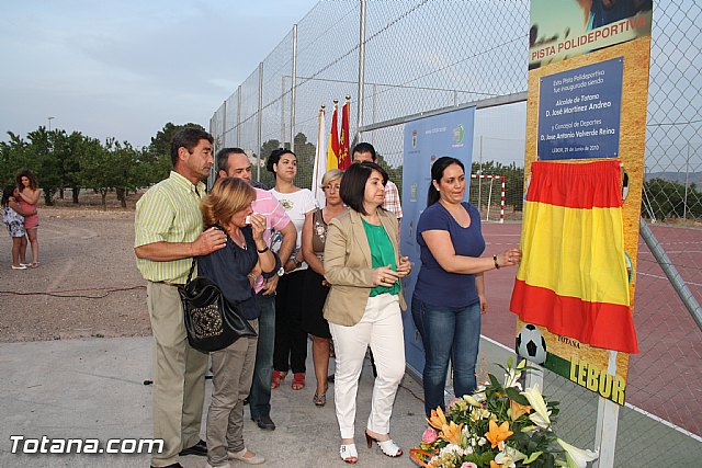 Pista poliderportiva de Lbor Juan Jos Martnez Gonzlez 