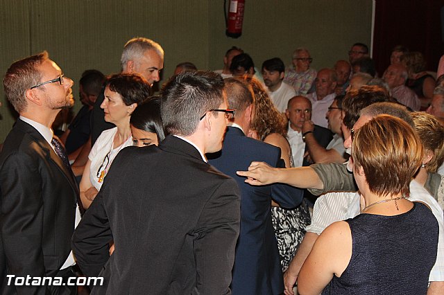 Constitucin de la nueva Corporacin municipal del Ayuntamiento de Totana, legislatura 2015/19 - 292