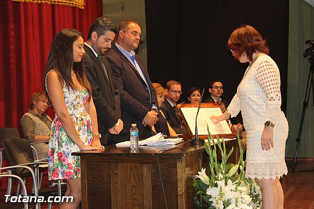 Constitucin de la nueva Corporacin municipal del Ayuntamiento de Totana, legislatura 2015/19 - 346