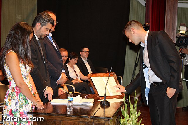 Constitucin de la nueva Corporacin municipal del Ayuntamiento de Totana, legislatura 2015/19 - 101