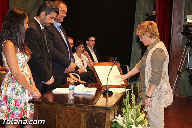 Constitucin de la nueva Corporacin municipal del Ayuntamiento de Totana, legislatura 2015/19 - 128