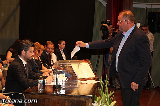 Constitucin de la nueva Corporacin municipal del Ayuntamiento de Totana, legislatura 2015/19 - 155