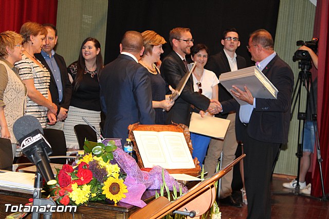 Constitucin de la nueva Corporacin municipal del Ayuntamiento de Totana, legislatura 2015/19 - 221