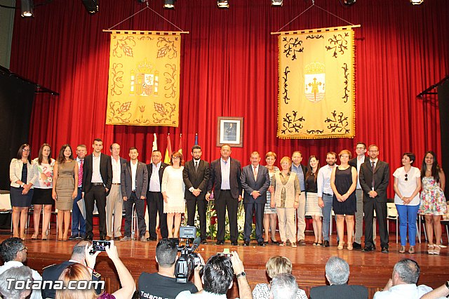 Constitucin de la nueva Corporacin municipal del Ayuntamiento de Totana, legislatura 2015/19 - 224