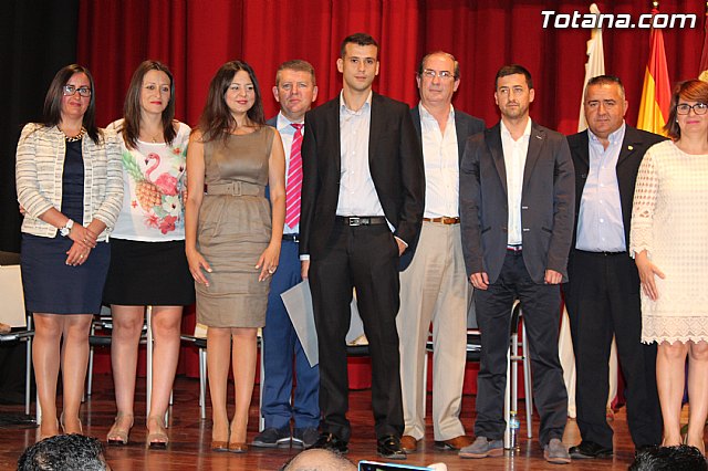 Constitucin de la nueva Corporacin municipal del Ayuntamiento de Totana, legislatura 2015/19 - 226