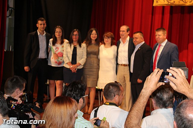 Constitucin de la nueva Corporacin municipal del Ayuntamiento de Totana, legislatura 2015/19 - 232