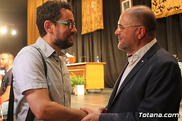 Pleno investidura 2019-2023. Juan Jos Cnovas, alcalde de Totana - 223