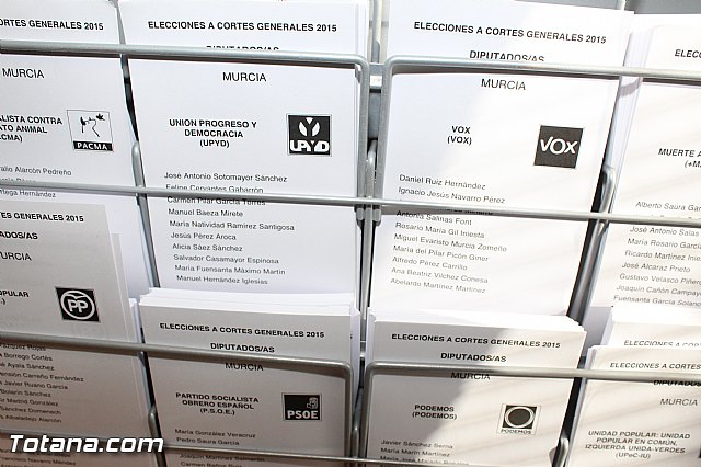 Jornada electoral - Elecciones generales 20 diciembre 2015 - 4