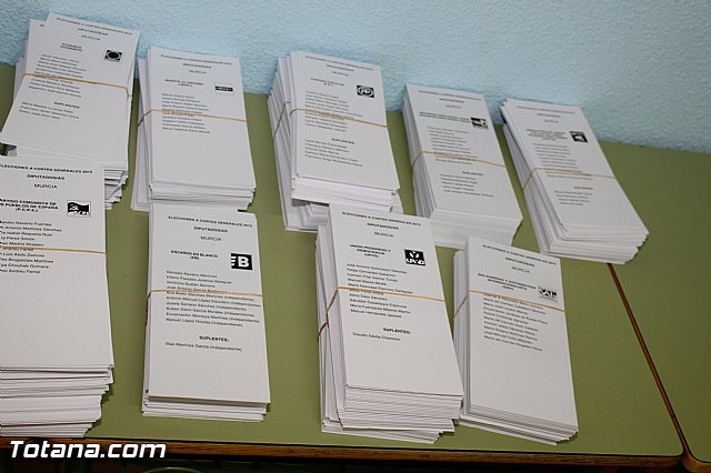 Jornada electoral - Elecciones generales 20 diciembre 2015 - 74