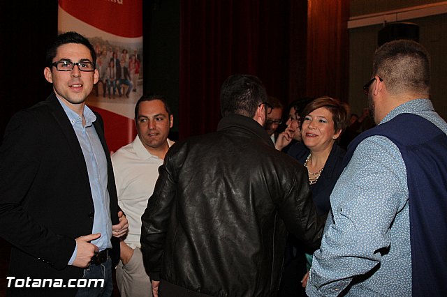 Presentacin candidatura PSOE Totana - Elecciones mayo 2015 - 16
