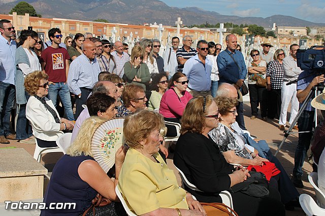 Acto institucional de descubrimiento de la lpida en memoria de los 11 fusilados de Totana y Aledo en octubre 1939 - 22