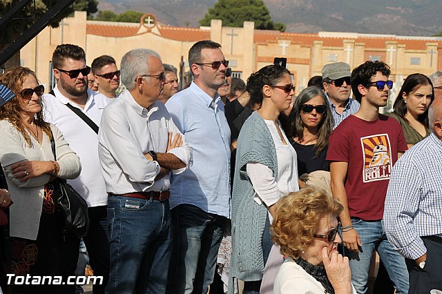Acto institucional de descubrimiento de la lpida en memoria de los 11 fusilados de Totana y Aledo en octubre 1939 - 26