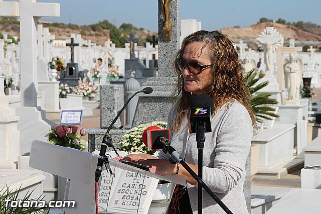 Acto institucional de descubrimiento de la lpida en memoria de los 11 fusilados de Totana y Aledo en octubre 1939 - 63