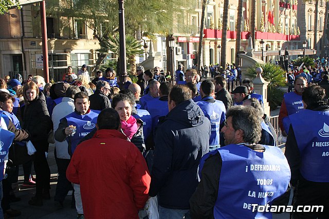 Movilizaciones promovidas por el Crculo del Agua en demanda de agua - 13/12/2017 - 15