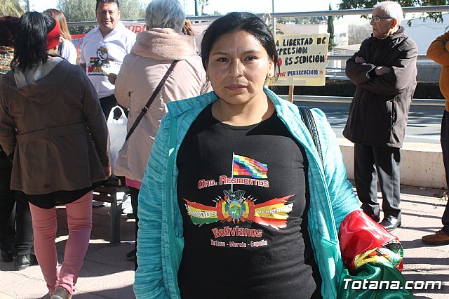 Manifestacin contra el Golpe de Estado en Bolivia - 11