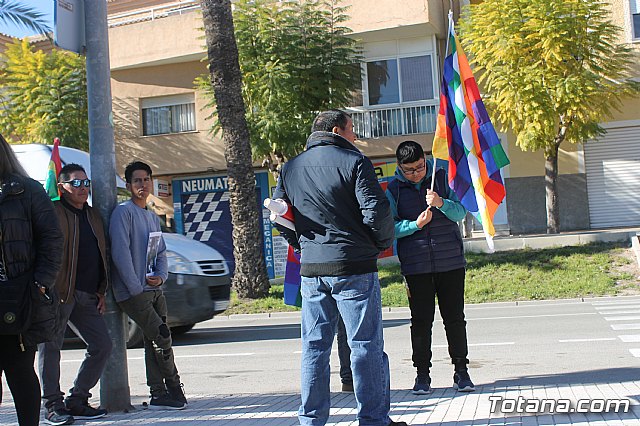 Manifestacin contra el Golpe de Estado en Bolivia - 14