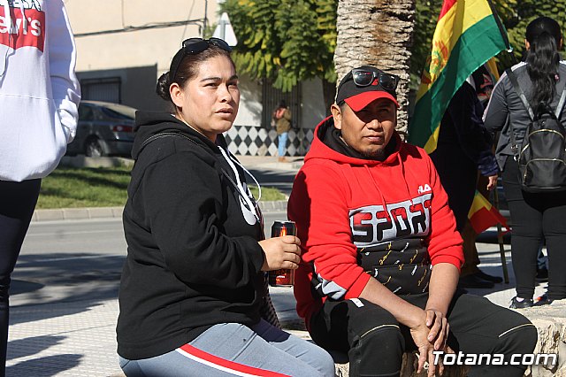 Manifestacin contra el Golpe de Estado en Bolivia - 16
