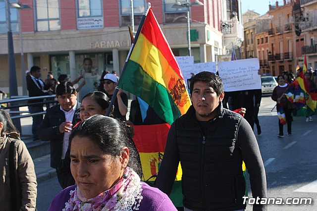 Manifestacin contra el Golpe de Estado en Bolivia - 78