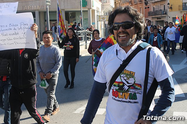 Manifestacin contra el Golpe de Estado en Bolivia - 80