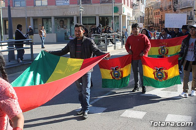 Manifestacin contra el Golpe de Estado en Bolivia - 124