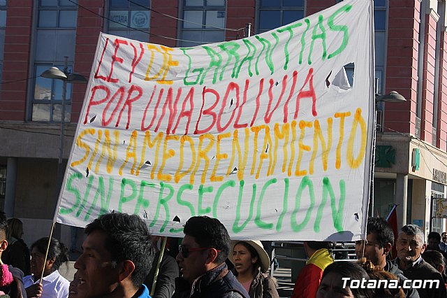 Manifestacin contra el Golpe de Estado en Bolivia - 165
