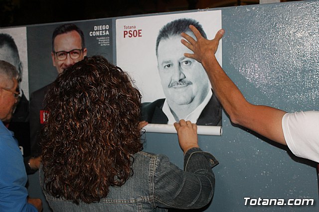 Pegada de carteles Elecciones 26M - 34