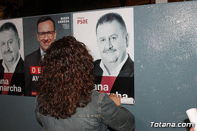 Pegada de carteles Elecciones 26M - 35