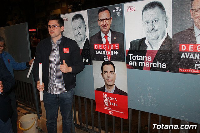Pegada de carteles Elecciones 26M - 48