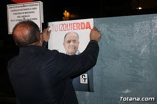 Pegada de carteles Elecciones 26M - 100