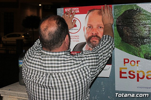 Pegada de carteles Elecciones 26M - 138