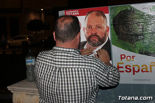 Pegada de carteles Elecciones 26M - 141