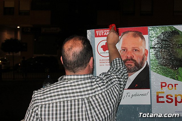 Pegada de carteles Elecciones 26M - 142