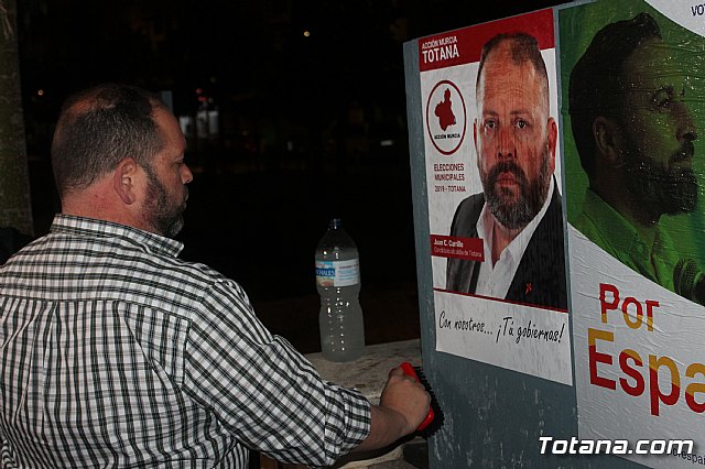 Pegada de carteles Elecciones 26M - 144