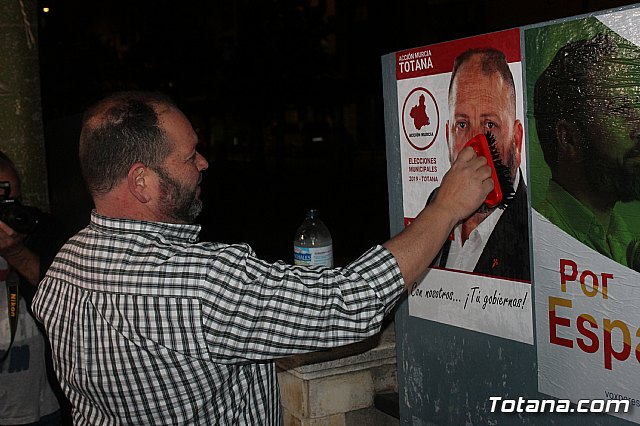 Pegada de carteles Elecciones 26M - 145