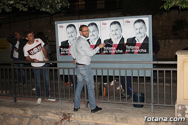 Pegada de carteles Elecciones 26M - 147