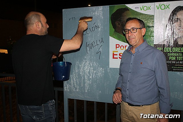 Pegada de carteles Elecciones 26M - 175