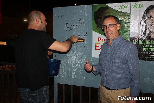 Pegada de carteles Elecciones 26M - 176