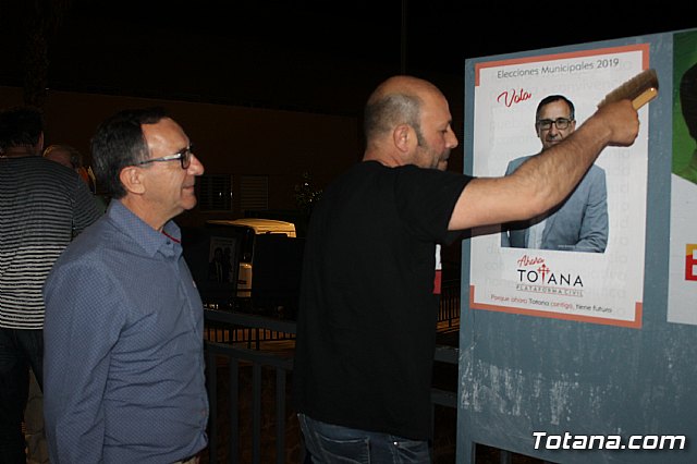 Pegada de carteles Elecciones 26M - 189