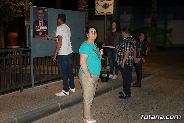 Pegada de carteles Elecciones 26M - 197