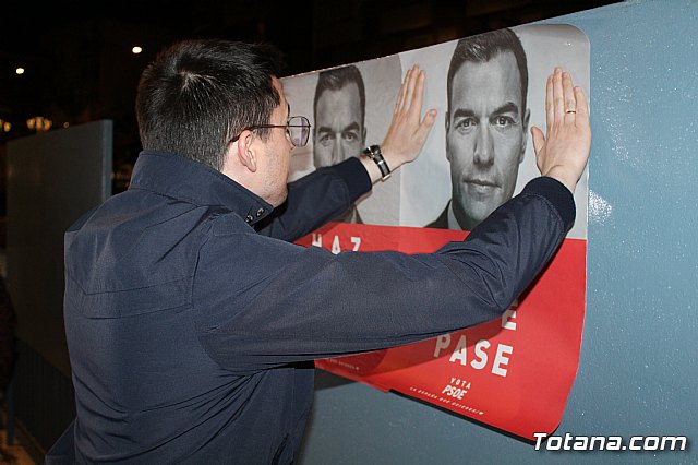 Pegada de carteles Elecciones Generales 2019 - 10