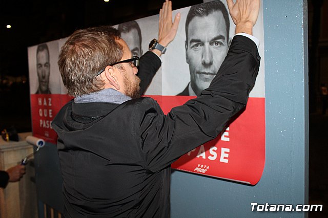 Pegada de carteles Elecciones Generales 2019 - 15