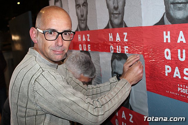 Pegada de carteles Elecciones Generales 2019 - 19