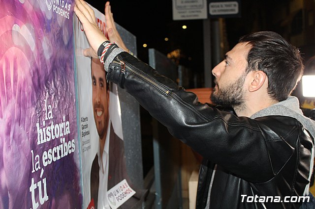 Pegada de carteles Elecciones Generales 2019 - 50