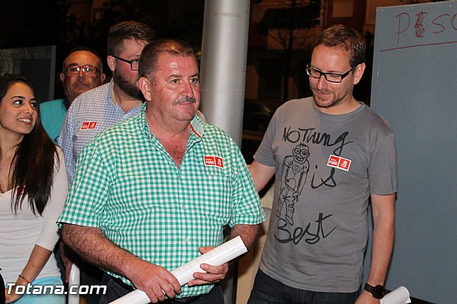 Pegada de carteles. Elecciones municipales Mayo 2015 - 2