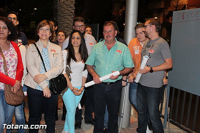 Pegada de carteles. Elecciones municipales Mayo 2015 - 6