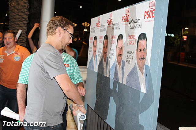 Pegada de carteles. Elecciones municipales Mayo 2015 - 14