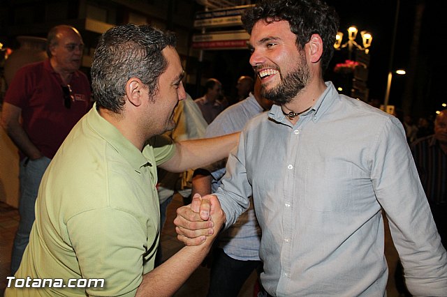 Pegada de carteles. Elecciones municipales Mayo 2015 - 16