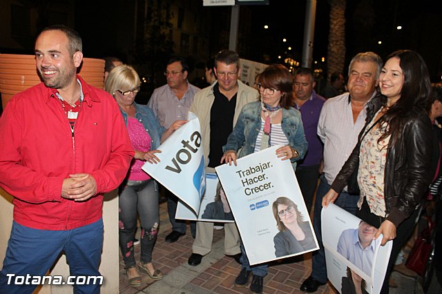 Pegada de carteles. Elecciones municipales Mayo 2015 - 18