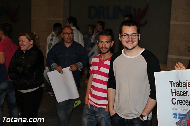 Pegada de carteles. Elecciones municipales Mayo 2015 - 24