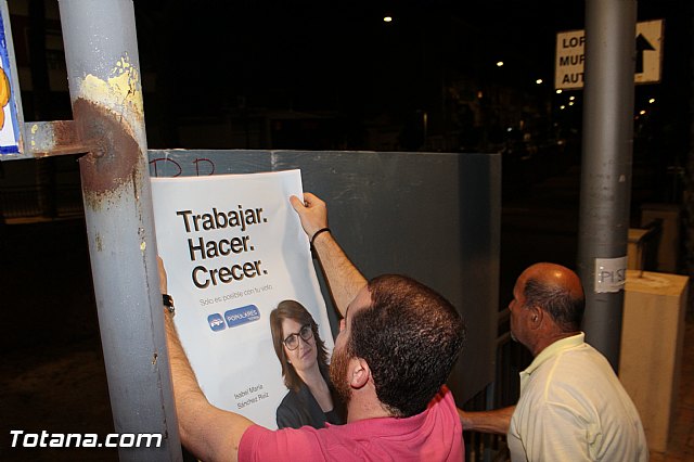 Pegada de carteles. Elecciones municipales Mayo 2015 - 31